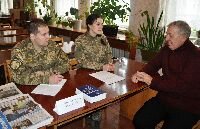 Прийом громадян військовими юристами у Васильківському гарнізоні